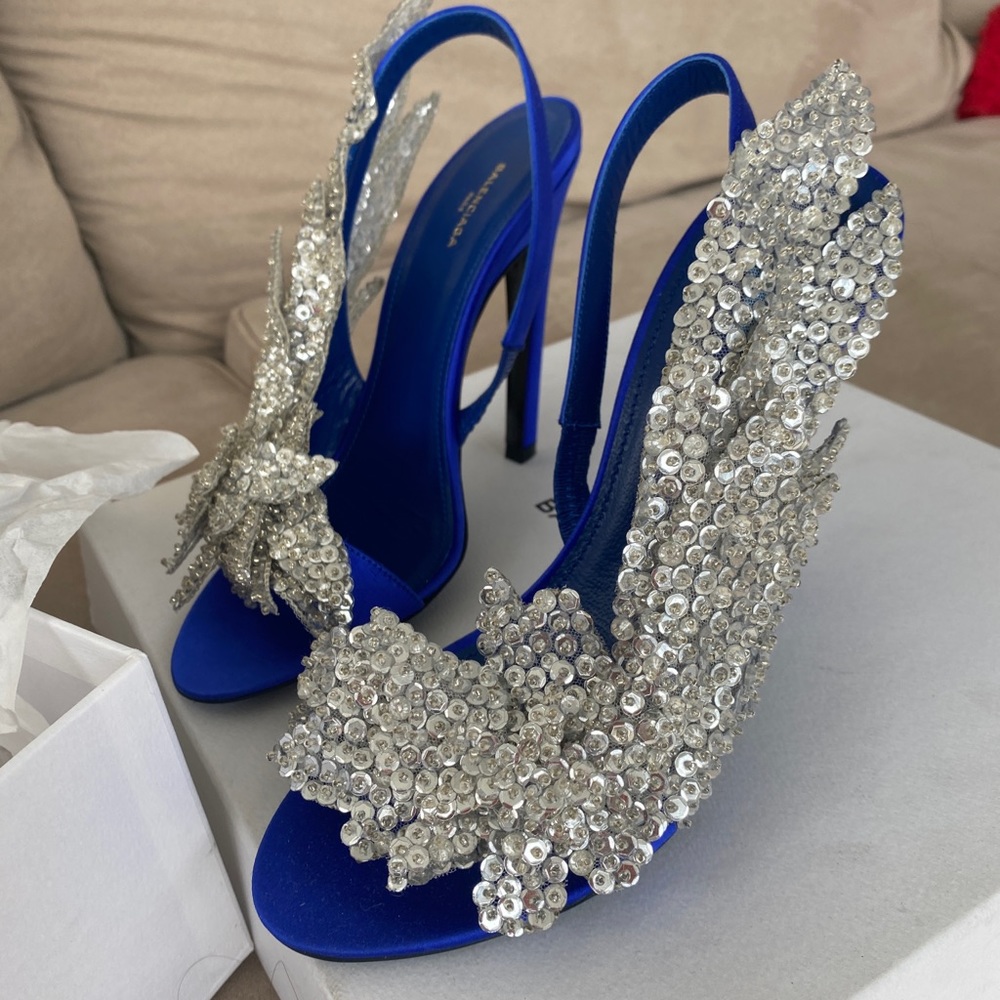Balenciaga embellished heels